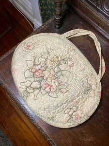 1920/30s Floral Quilted Bag
